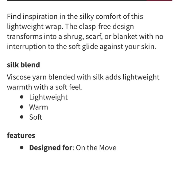 NWT Lululemon Open Mind Wrap Ocean Air Pale Blue One Size - Picture 13 of 16